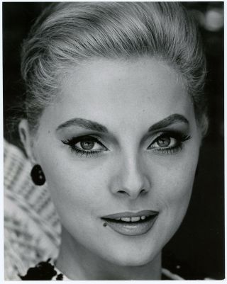 Gorgeous Blonde Italian Actress Virna Lisi 1964 Allan Grant Photograph
