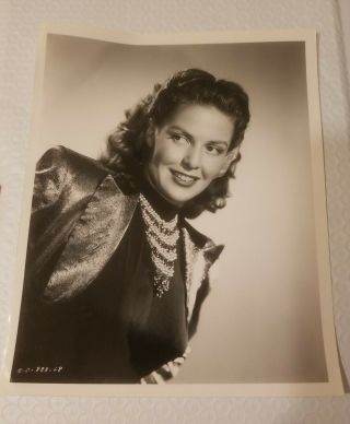 1948 Janis Carter Ned Scott 8x10 Columbia Pictures Photo Rare I Love Trouble