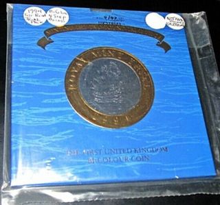 1994 Great Britain Uk - Royal Trial £2 Two Pound 4 Stage Set