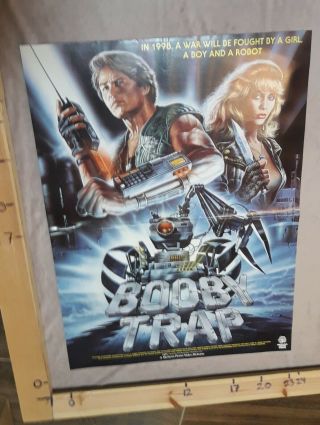 Booby Trap aka Wired to Kill (1986) - UK Video Poster - 2