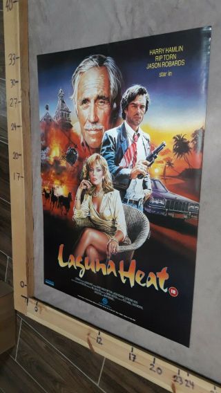 Laguna Heat (1987) Uk Video Poster -