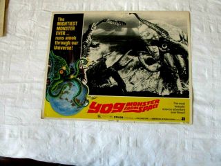 Yog The Monster From Space,  Lobby,  1971,  Toho Studios,  Godzilla 1
