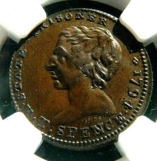 1794 G Brit D&h - 1077 1/4 P 3 Ngc Ms 65 Bn Middlesex - Spence 