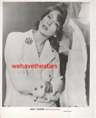 Vintage Suzy Parker Glamour Beauty 50s Publicity Portrait