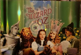The Wizard Of Oz 75th Anniversary Limited Edition Blu Ray Dvd Box Set