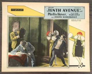 Tenth Avenue / 1928 / Phyllis Haver Film On The Heels Of Roxie Hart In Chicago