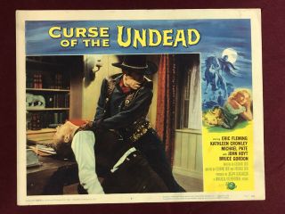 Curse Of The Undead Lobby Card Movie Poster 1959 Western Horror 1