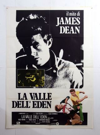 Poster 2sh - East Of Eden - James Dean - Elia Kazan - Us Drama - D30 - 3