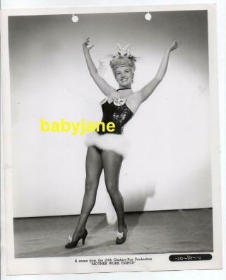 Betty Grable 8x10 Photo Pinup Dance Pose 1946 Mother Wore Tights