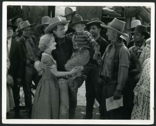 2 Vintage Hollywood Movie Stills Silent Era " The Kid Comes Through " 1929 8 X 10