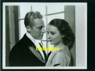 Barbara Stanwyck Gene Raymond Vintage 8x10 Photo 1935 The Woman In Red