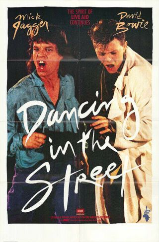 Dancing In The Street (1985) Movie Poster - Single - Sided - Folded