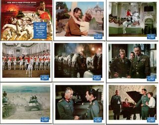 9 Lobby Cards 1962 Walt Disney Miracle Of The White Stallions