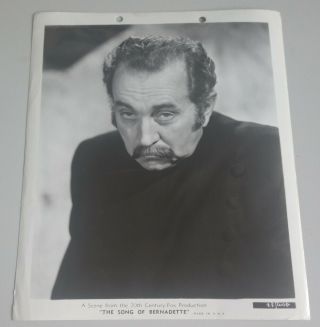 Charles Dingle In The Song Of Bernadette 