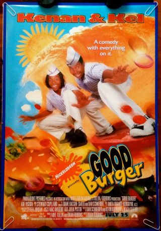 Good Burger Ds 1sh Movie Poster Kel Mitchell Kenan Thompson Authentic