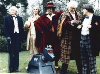 Doctor Who Bbc 6x8 Photo 1983 Baker Pertwee Davison Troughton Hartnell