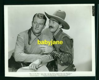 John Wayne John Patterson Vintage 8x10 Photo 1937 Born To The West