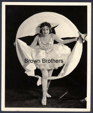 1920s Silent Film Louise Lorraine " Great Circus Mystery " Dbw Photo Schellenberg