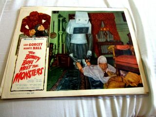 Bowery Boys Meet The Monsters,  Lobby Card,  1954.  4,  Robot,  Gorilla