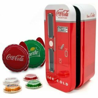 Coca - Cola: 2020 Vending Machine Set - 4 Bottle Cap Coins × 1
