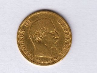 France:km - 787.  1,  5 Francs,  1857 A Gold Napoleon Iii Vf