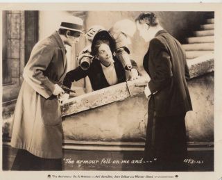 " The Mysterious Dr.  Fu Manchu " Neil Hamilton Orig Promotional Movie Still 1929