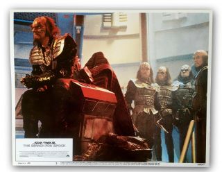 " Star Trek 3 Search For Spock " 11x14 Authentic Lobby Card Photo 1984 6