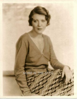 Ruth Chatterton Vintage Uk Issued Double Weight Portrait Still