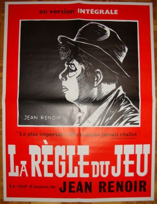 Rules Of The Game Aka La Règle Du Jeu - Jean Renoir - M.  Dalio - French R61 (24x31 Inch)