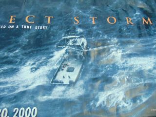 Movie banner The Perfect Storm 2000 George Clooney Ocean Fishing Tragedy 10 ' Art 2