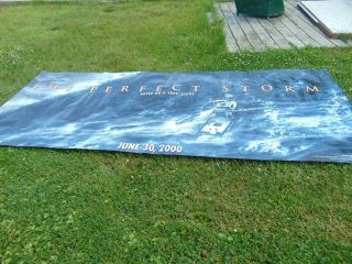 Movie banner The Perfect Storm 2000 George Clooney Ocean Fishing Tragedy 10 ' Art 3