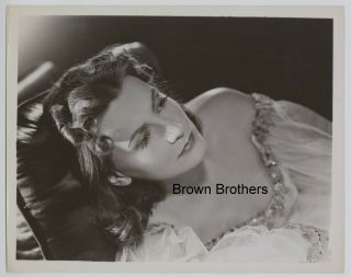 Vintage 1930s Hollywood Stunning Greta Garbo " Ninotchka " Movie Photo - Bb