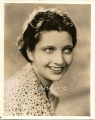 Kay Francis Vintage Uk Issued Double Weight Portrait Still