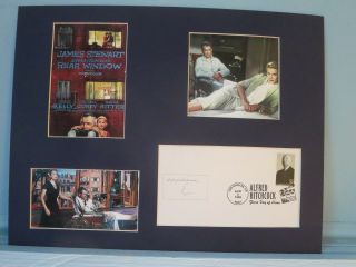James Stewart & Grace Kelly In " Rear Window " & Alfred Hitchcock First Day Cover