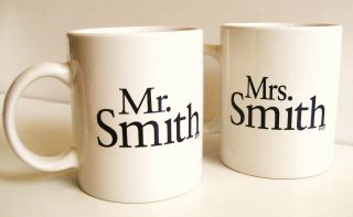 Mr.  & Mrs.  Smith Official Movie Promo Mug Set Brad Pitt Angelina Jolie