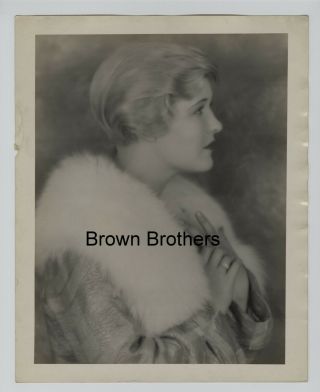 Vintage 1920s Hollywood Blonde Beauty Laura Laplante Oversized Dbw Photos (2) Bb