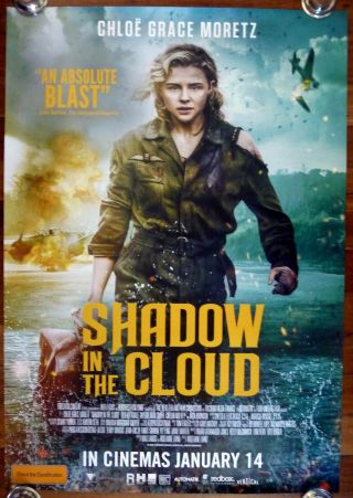 Shadow In The Cloud 2020 Australian Advance One Sheet Movie Poster