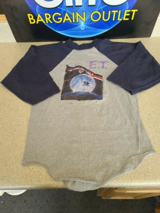 Vintage Rare 1982 E.  T.  Universal Studios Shirt Size Large