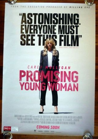 Promising Young Woman 2020 Australian One Sheet Movie Poster Ver.  A