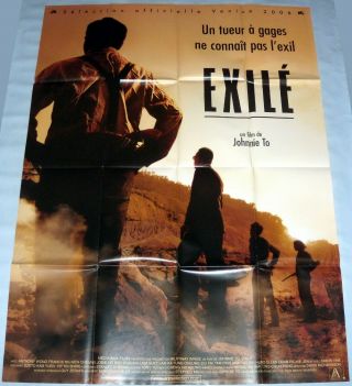 Exiled 放·逐 Johnnie To 杜琪峰 Hong Kong Anthony Wong Chau - Sang Large French Poster