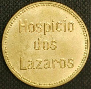 Brazil Bercht Santa Casa de Misericordia 2.  00 Reis Hospico dos Lazaros Suum 1792 2