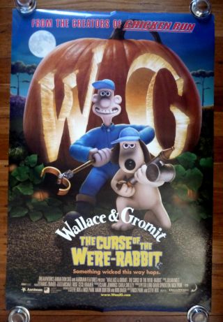 Wallace & Gromit Were - Rabbit 2005 Australian One Sheet Movie Poster
