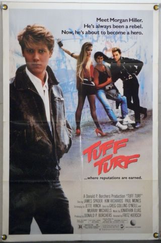 Tuff Turf Ff Orig 1sh Movie Poster James Spader Kim Richards Matt Clark (1985)