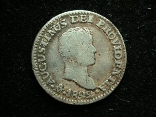 Mexico 1822 1/2 Real Iturbide Emperador