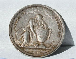 1793 Jeton Token Louis Xvi France Silver