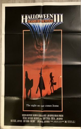 Halloween Iii Season Of The Witch 1982 1 Sheet Poster 27x41 Folded