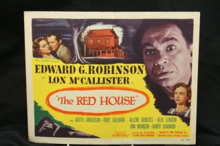 The Red House 1946 Lobby Card 11 " X 14 " Edward Robinson United Artists