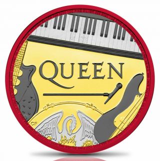 2020 2 Pounds - Great Britain Music Legends: Queen - Rhapsody Edition