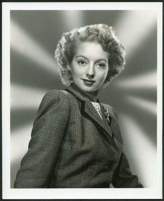 Evelyn Keyes In Glamour Portrait Vintage 1943 Photo By Coburn