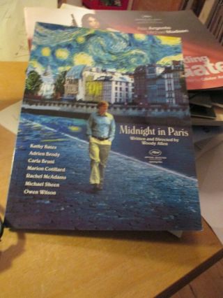 Woody Allen Midnight In Paris Pressbook Owen Wilson/rachel Mcadams Cannes 2011
